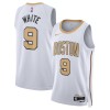 Camiseta Hombre NBA Boston Celtics Derrick White 2025-26 Nike City Edition Blanco Swingman